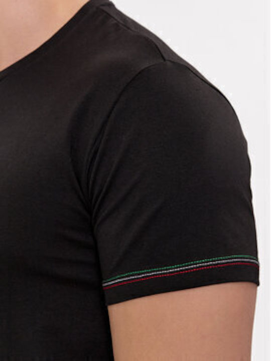 T-shirt Μαυρο