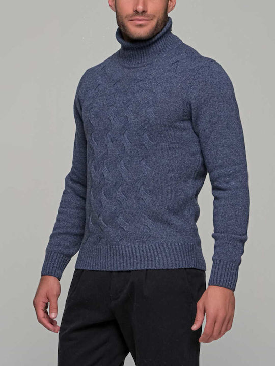 Langarm-Pullover Blau