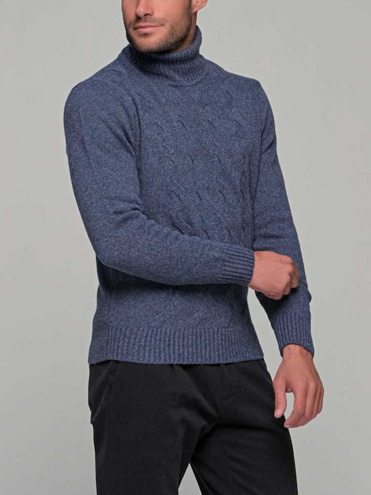 Langarm-Pullover Blau