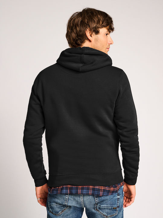 Staff Men's Sweatshirt with Hood Black