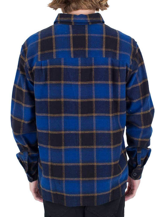 Hurley Men's Shirt Long Sleeve Flannel Multicolour