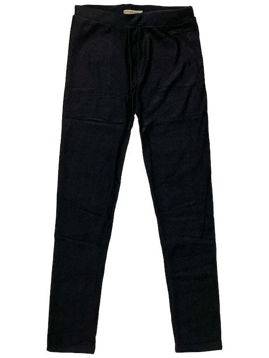 Ustyle Femei Tesatura Pantaloni Black