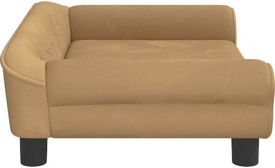Детски Диван Кафяв 70x45x26см