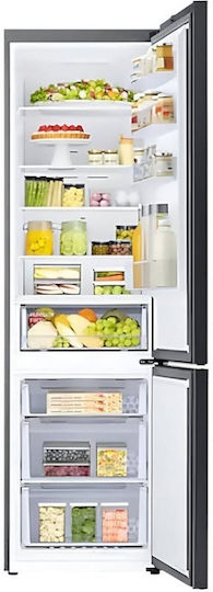 Samsung Fridge-Freezer 390lt NoFrost H203xW59.5xD65.8cm Inox RB38C6B0ES9/EF