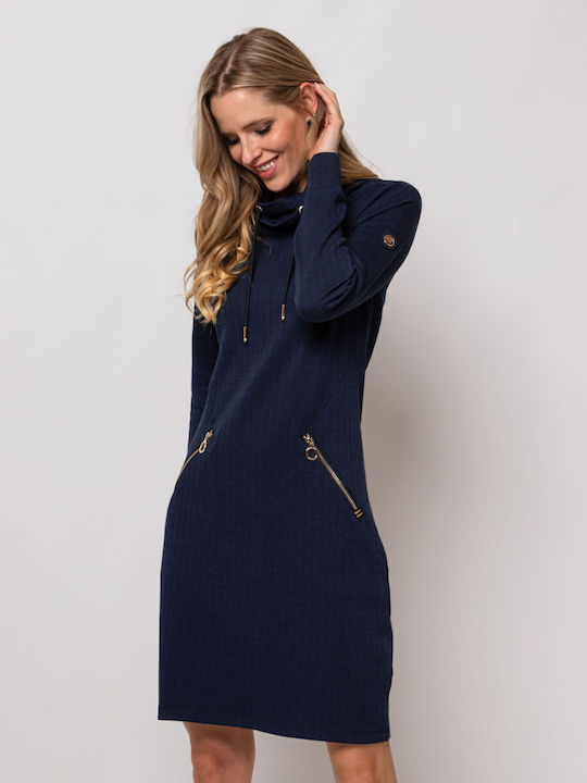 Mini Φόρεμα Μπλε Navy