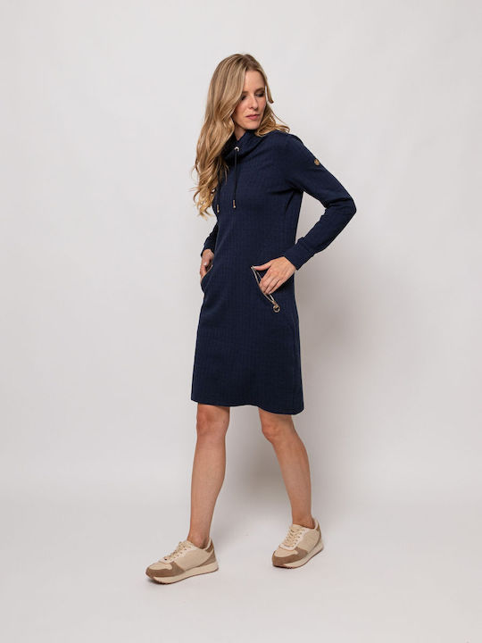 Mini Φόρεμα Μπλε Navy