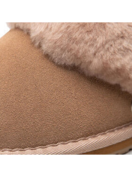 Jolie Winter Women's Slippers Beige
