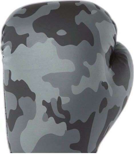 Everlast Spark Boxing Gloves made of Synthetic Leather for Match Gray