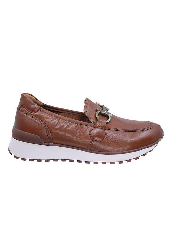 Caprice Women's Moccasins in Brown Color