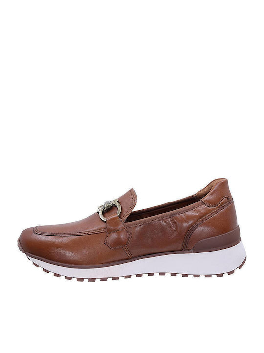 Women's Moccasins in Brown Color