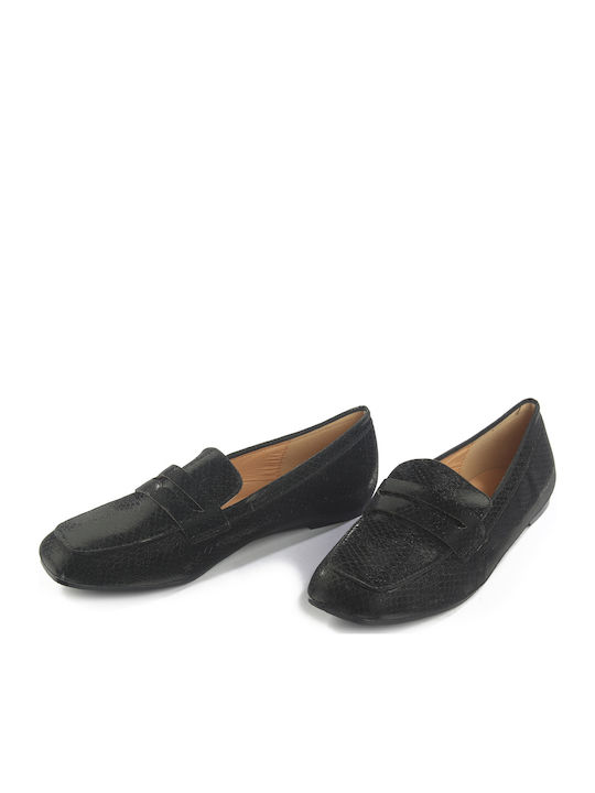Women's Moccasins in Black Color