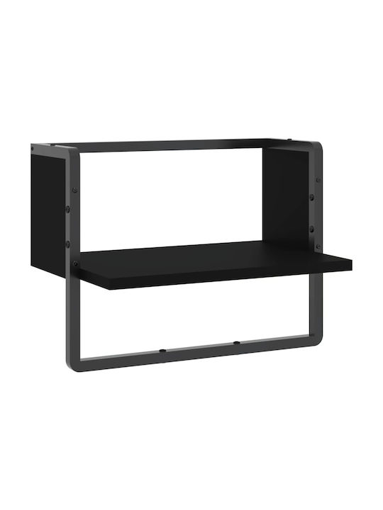 Shelf Wall Black 40x25x30cm