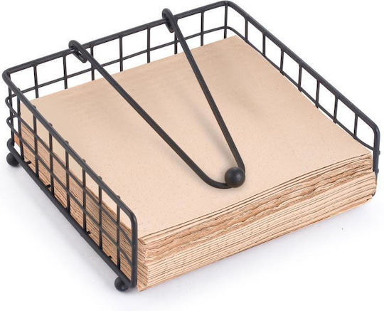 Viosarp Metallic Napkin Holder Black 19x7cm 5206753042396 Viosarp Metallic Napkin Holder Black 19x7cm 5206753042396