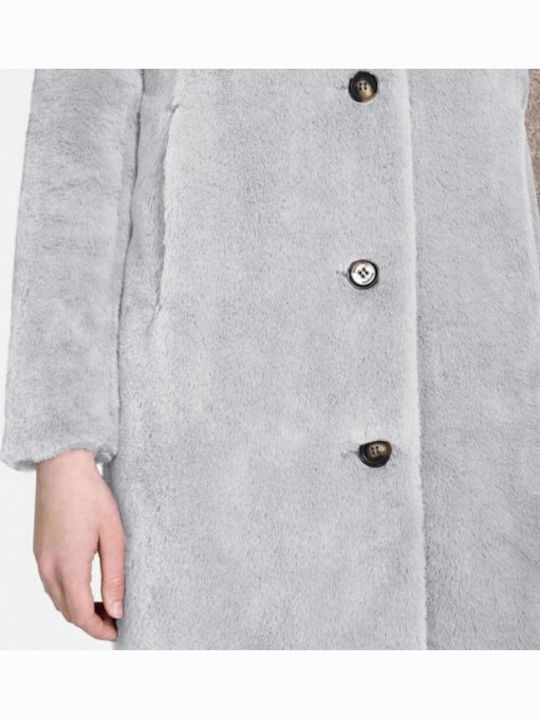 Frauen Pelz Gray