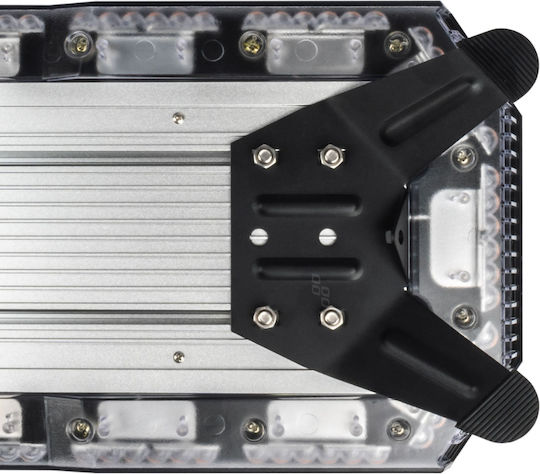 AMiO Μπάρα Σήμανσης Αυτοκινήτου LED 12 / 24V 96.52cm με Πορτοκαλί Φωτισμό