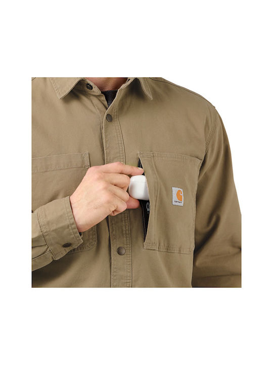 Winter Jacke Khaki