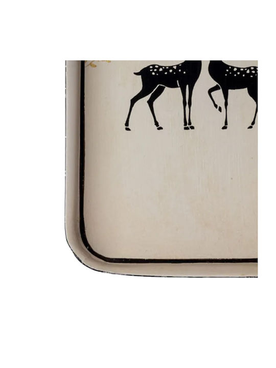 Les Ottomans Reindeer Christmas Tableware Tray Les Ottomans Reindeer Christmas Tableware Tray