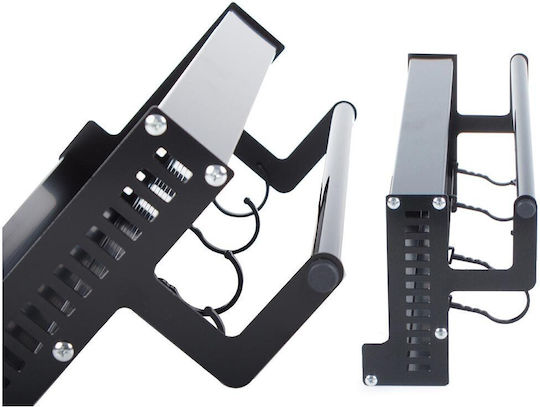 Wall Metal Shelf 11cm Black