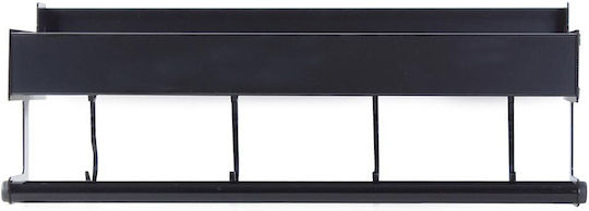 Wall Metal Shelf 11cm Black