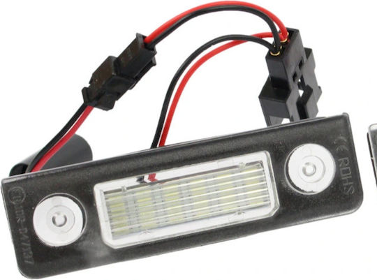 AutoTune License Plate Lights Led for Skoda Octavia