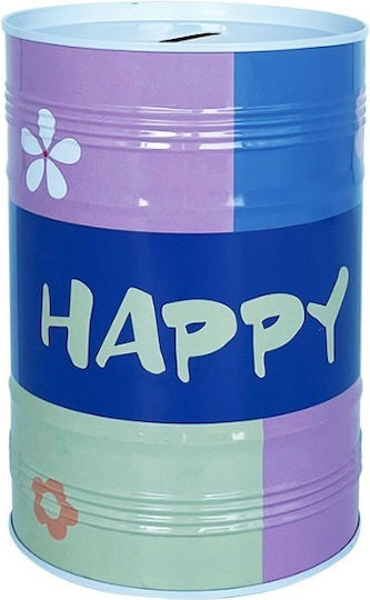 Viosarp Money Box Metal Multicolored 10x15cm