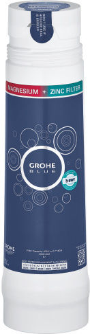 Grohe Ersatz-Wasserfilter Wasserenthärter / für Wasserhahn aus Aktivkohle Grohe Blue Magnesium + Zinc