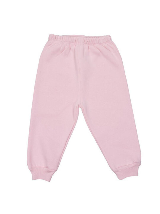 Hoppidik Kids Pajamas Winter Cotton Pink