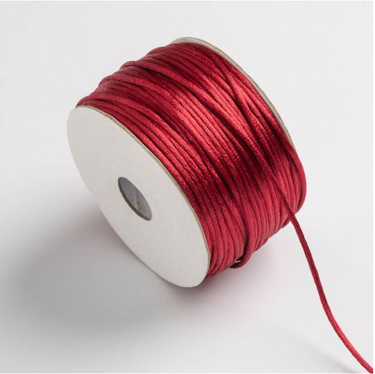 Kyriacou Κορδόνι Σατέν Μπορντό 2mm x 50m