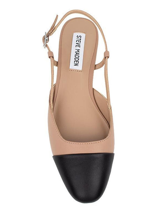 Belinda Γυναικείες Μπαλαρίνες Slingback με Λουράκι σε Ροζ Χρώμα