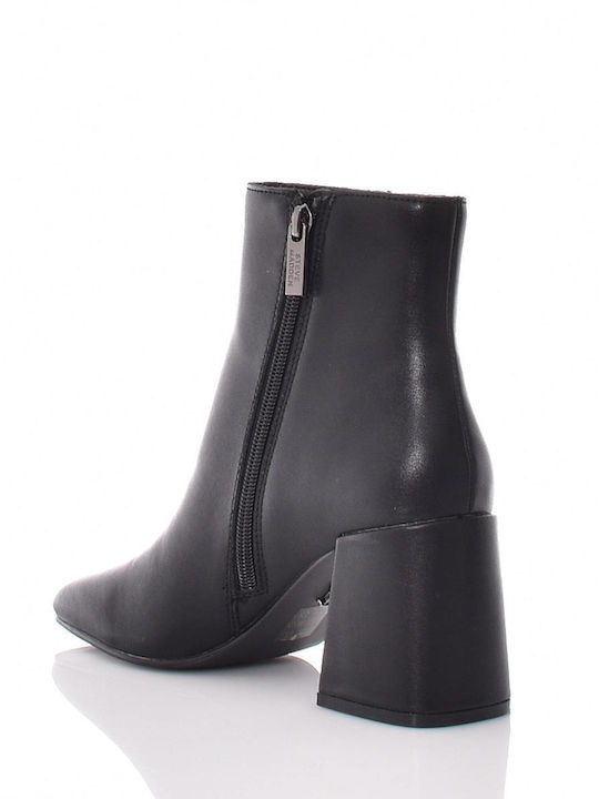 Restore Leder Stiefeletten Damen Schwarz