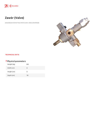 Kratki Two-Way Pressure Relief Valve for boiler