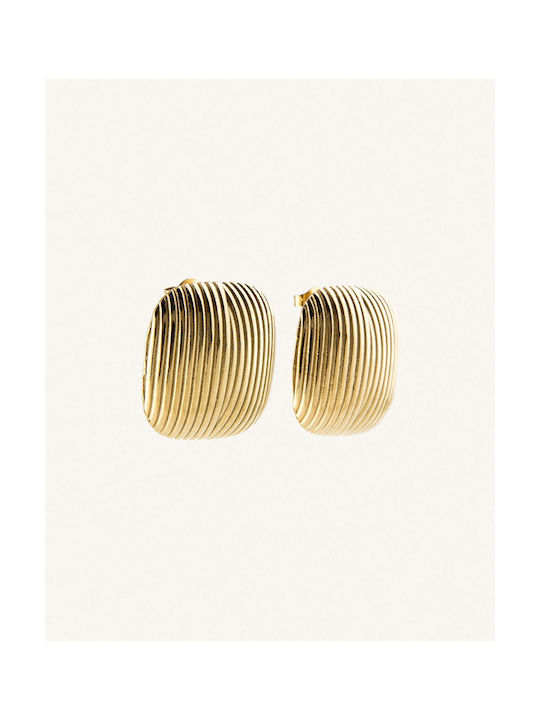 StanStefan Earrings made of Steel Gold Plated