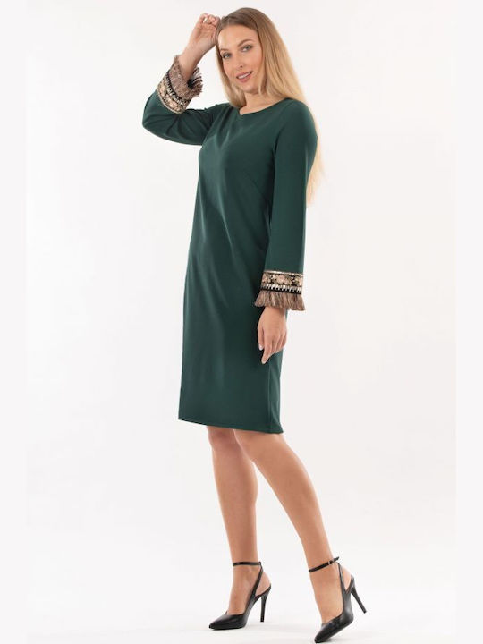 BelleFille All Day Mini Dress Green