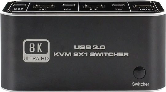 Andowl KVM и превключвател на данни QZK5
