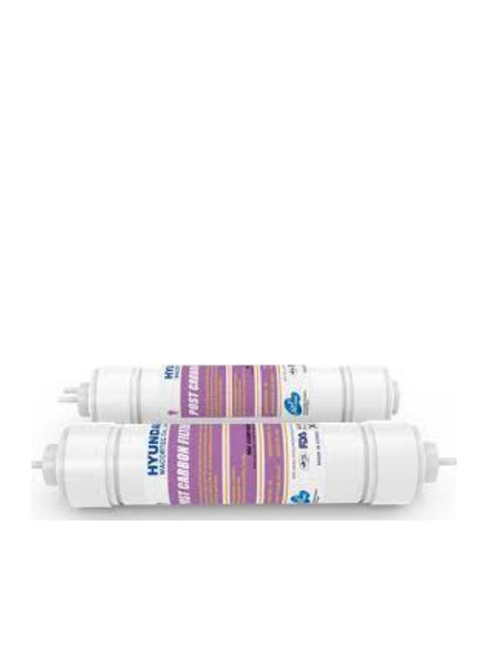 Waco Under Sink Water Filter Replacement made of Activated Carbon Post Carbon Block
