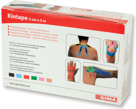 Gima Verbände 5cm x 5m 6Stück