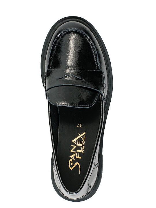 Γυναικεία Loafers σε Μαύρο Χρώμα