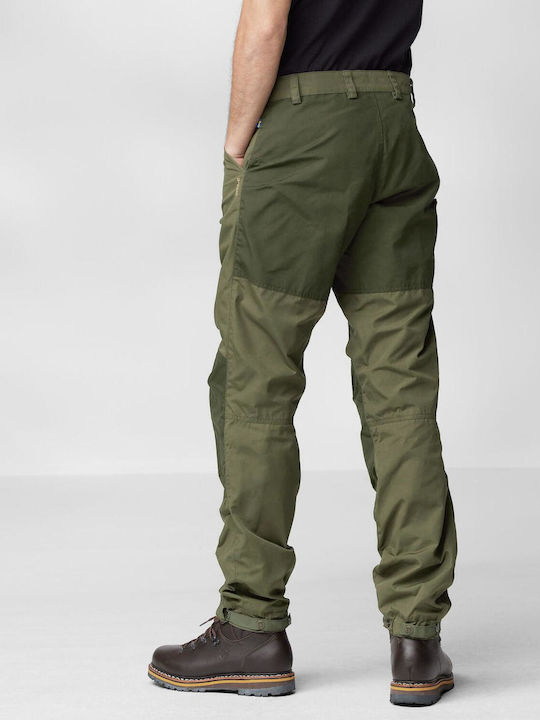 Fjallraven Greenland Men's Hiking Long Trousers Green