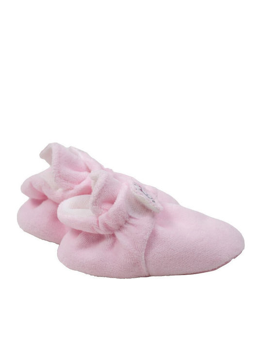 Funny Baby Βρεφικά Παντοφλάκια Αγκαλιάς Ροζ