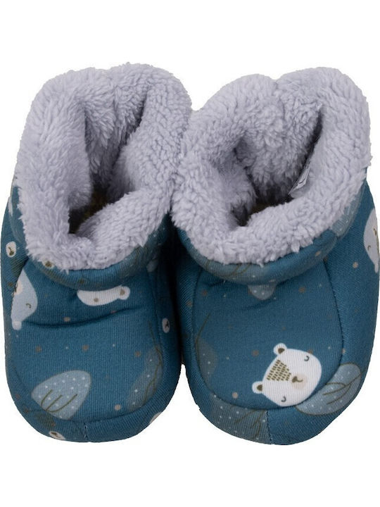 Funny Baby Baby Hausschuhe Blau
