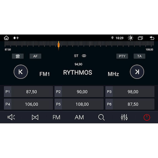 Bizzar Автомобилна Аудио Система (Блутут/USB/WiFi/GPS/Apple-Carplay/Android-Auto) с Тъчскрийн 9"