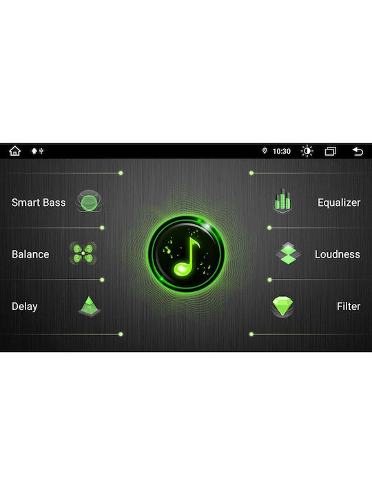 Bizzar Car Audio System for Seat Exeo Audi A4 2002-2008 (Bluetooth/USB/WiFi/GPS/Apple-Carplay/Android-Auto) with Touch Screen 9"