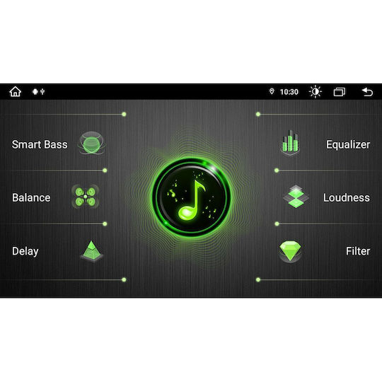 Bizzar Auto-Audiosystem für Chevrolet Trax 2013-2020 (Bluetooth/USB/WiFi/GPS/Apple-Carplay/Android-Auto) mit Touchscreen 9"