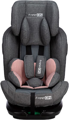 FreeOn Ultima Baby Car Seat i-Size with Isofix Gray Pink