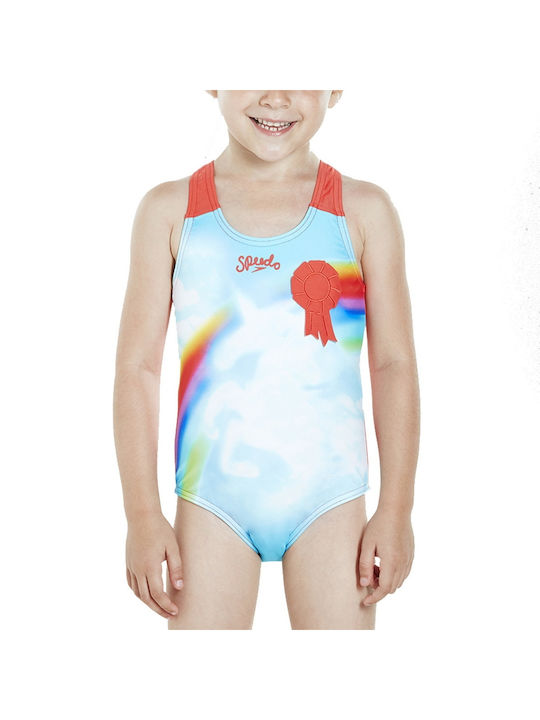 Speedo Детски Бански Една част Colorful