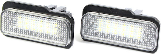 Mercedes-Benz Φώτα Πινακίδας Led 2W για Mercedes-Benz C Class
