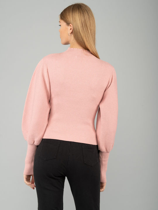 E-shopping Avenue Damen Langarm Pullover Rosa