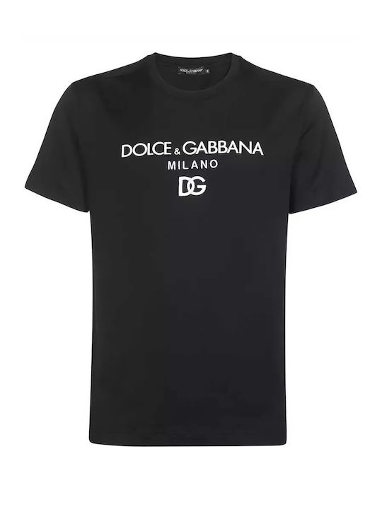 Dolce & Gabbana Ανδρικό T-shirt Κοντομάνικο BLACK
