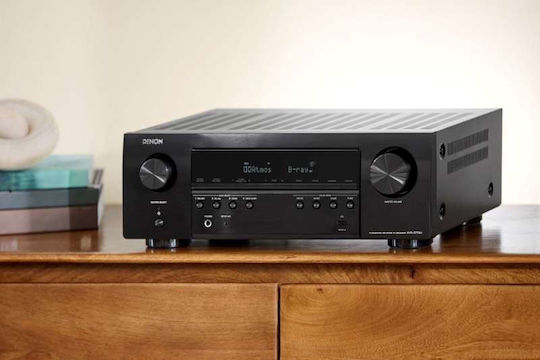 Denon AVR-S670H Home Cinema Amplifier 4K/8K 5.2 Channels with HDR and Dolby Atmos Black