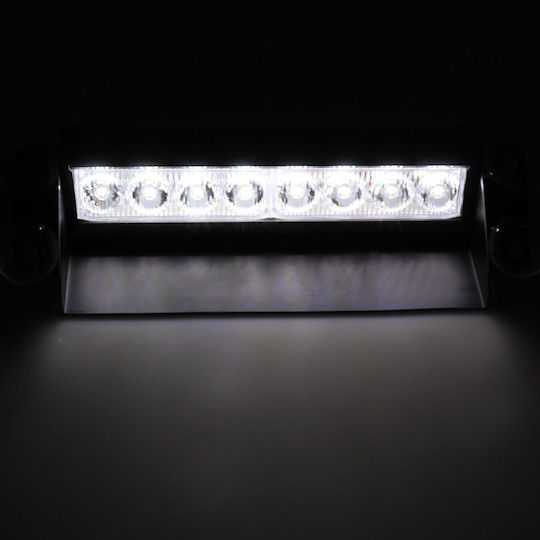 Factory Φάρος Αυτοκινήτου LED 12V 24cm με Λευκό Φωτισμό